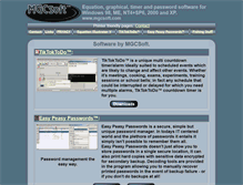 Tablet Screenshot of mgcsoft.com